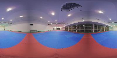 Le pavillon de taekwondo