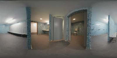 Shower & dressing room
