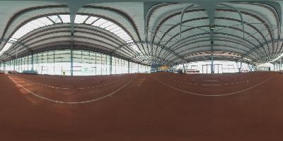 Indoor athletics facility